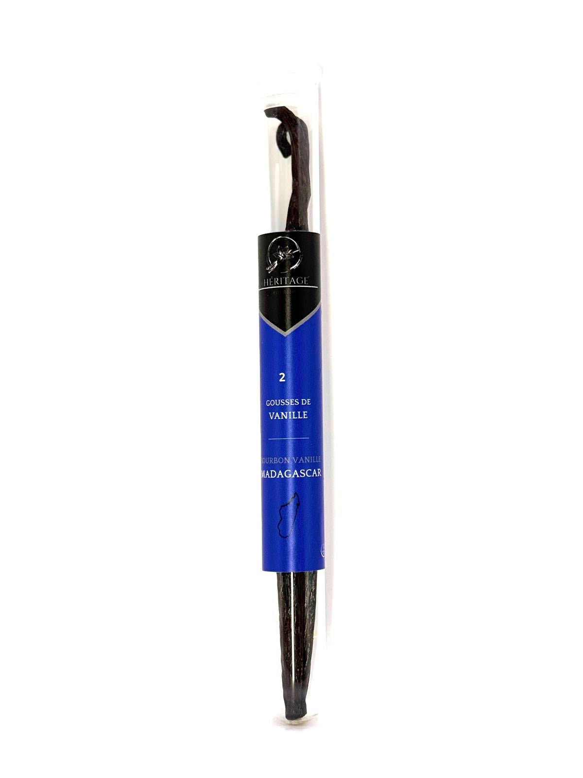 Tube de 2 Gousses de Vanille Bourbon Gourmet